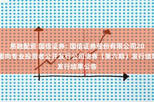 易融配资 国信证券: 国信证券股份有限公司2025年面向专业投资者公开发行公司债券（第六期）发行结果公告