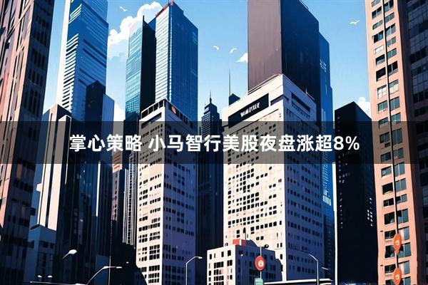 掌心策略 小马智行美股夜盘涨超8%